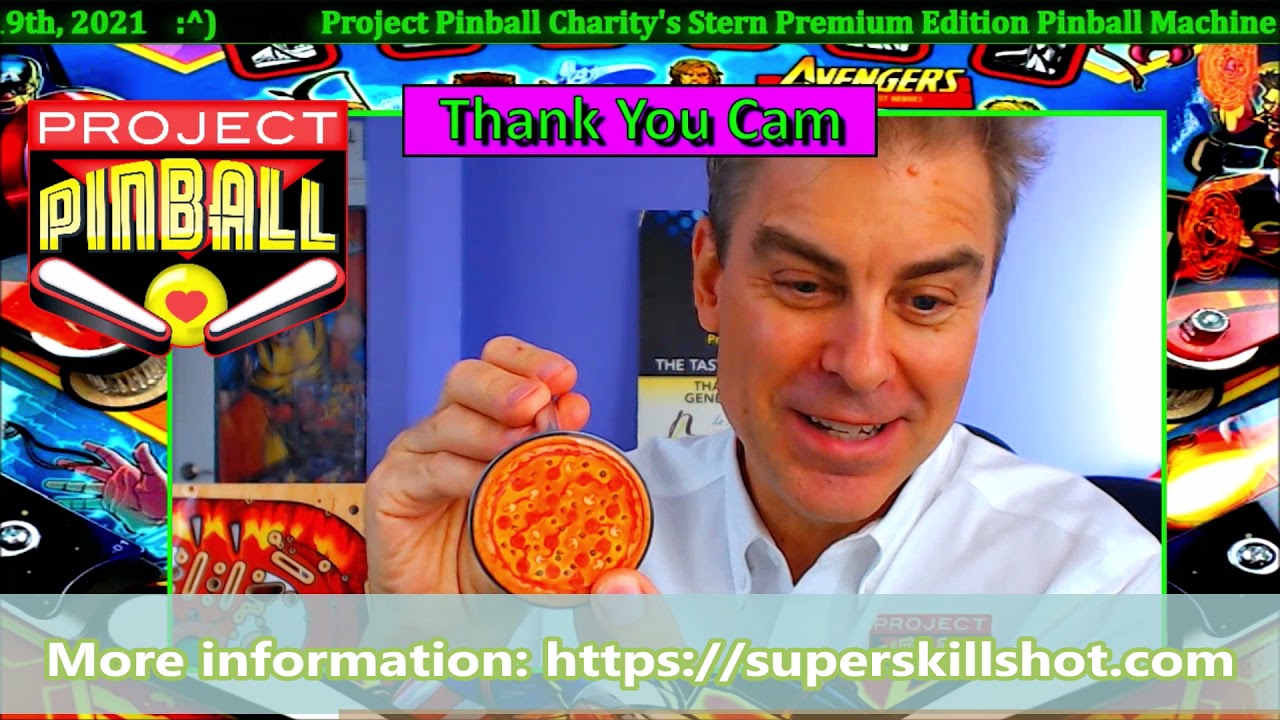 Project Pinball Charity's September 19th, 2021- Stern Premium Edition Raffle Drawing