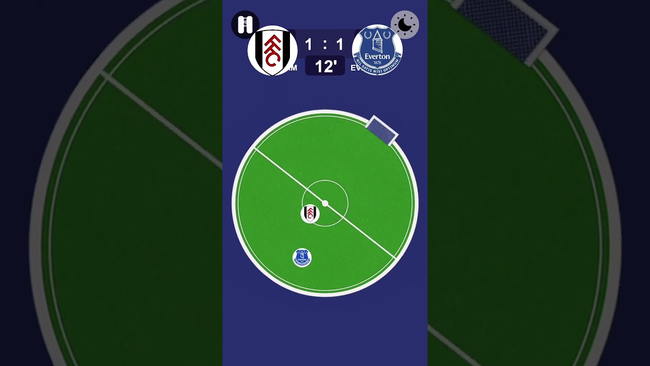 ⚪ Fulham vs Everton Marble Clash! Who Takes the Victory? 🔵⚽🔥 