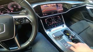 How to Manage Automatic Gearbox in Audi A6 C8 ( 2018 - now ) - Change Gear