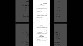 BCA sem 5 question paper system analysis and design #exam