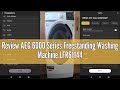Review AEG 6000 Series Freestanding Washing Machine LFR61144B, 10Kg, 1400rpm, ProSense Technology, R