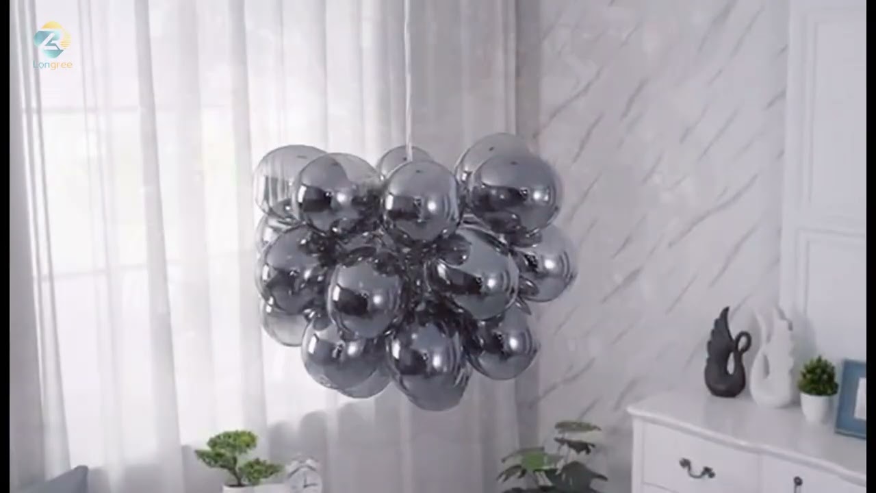 Can you imagine a Black chandelier can light a house?