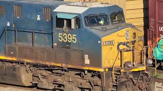 Csx Mixed Freight Train