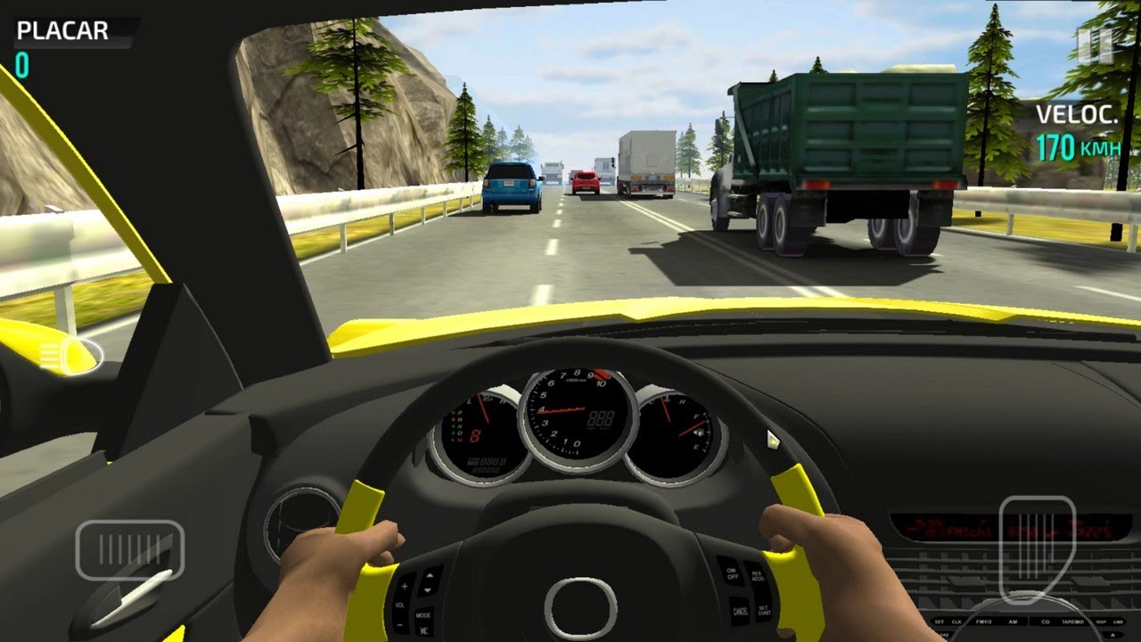simulador de motorista de carro, Racing in Car 2, jogo de carros 3d pra  celular, simulador de carros 