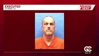 'Nah, I'm straight': James Robertson's last words before execution for killing Florida cellmate