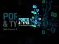 What is port?. #ethicalhacking #cyberawareness #education