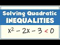 Solving quadratic inequalities  ms rosette