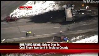 Coal Truck Crash On Route 422 Kills 1