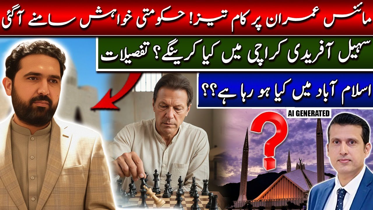Govt Pushes Minus Imran Khan Plan | PTI's Street Movement: What's Sohail Afridi's Plan for Karachi?