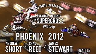 Phoenix 2012 | James Stewart, Chad Reed, Andrew Short Battle