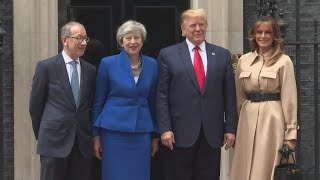 Trump On Tour Us President Ruffles Feathers On Uk Visit