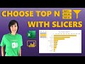 Display Different Top n from a Slicer - EASY Trick Works in Excel or Power BI