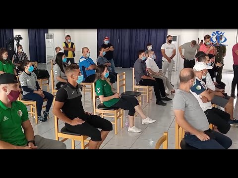 مركز الفرق الوطنية إجراء اختبار للكشف عن كورونا للرياضيين المتأهلين لطوكيو 2021