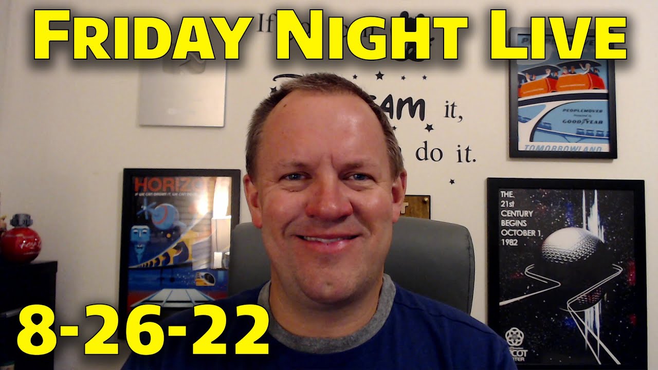 Friday Night Live Stream Announcement - 8-26-22 - ResortTV1