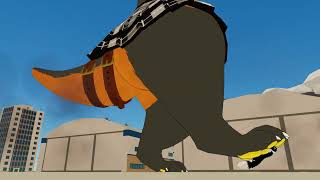 Macro Femboy Otter Stomps Micro 100 Times