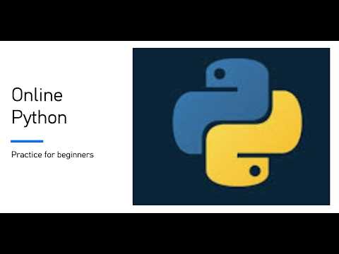 Intro Online Python Practice