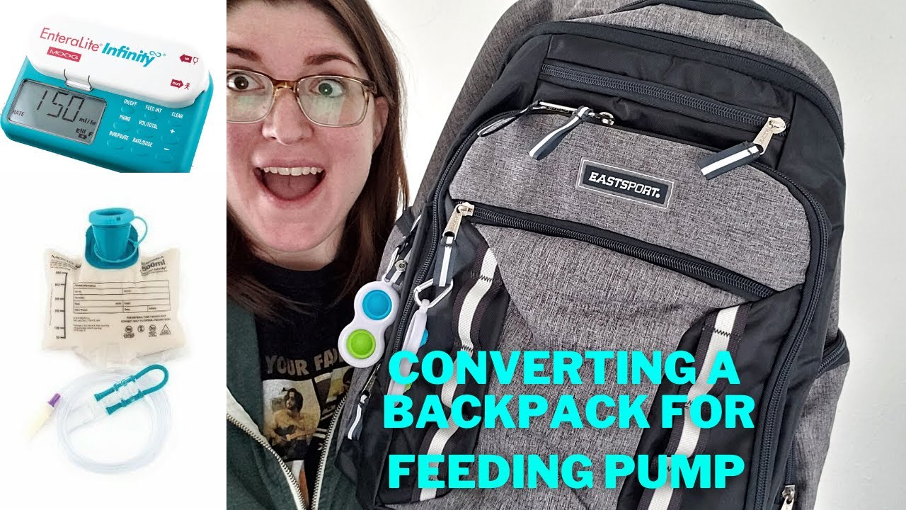 HOW TO CONVERT A BACKPACK FOR FEEDING PUMP - g-tube life 