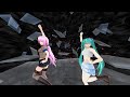 [MMD VR 180] 巡音ルカ 初音ミク Love Me If You Can