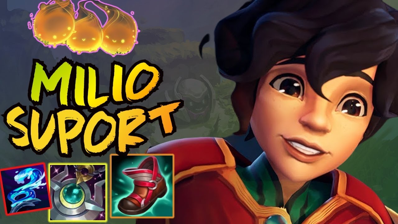 Milio Build Milio Suporte com a build peel perfeita | Gameplay League of Legends ...