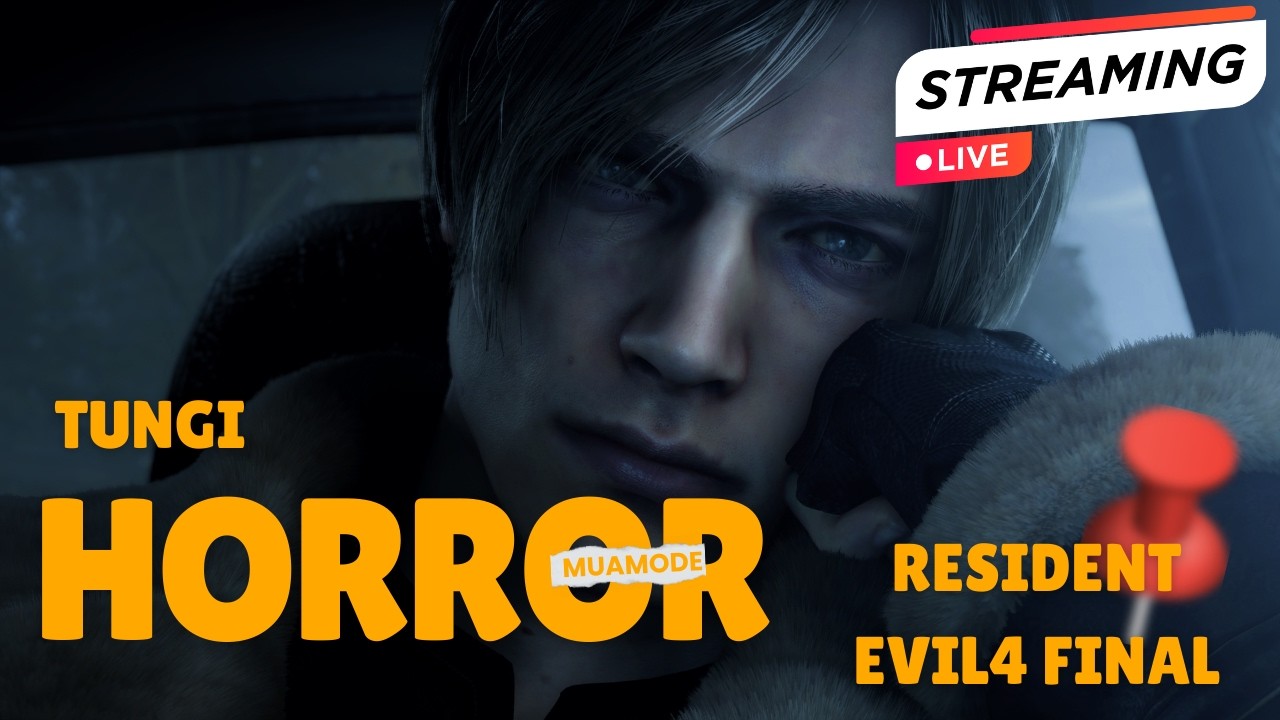 🎮Kechki horror stream Resident evil 4  #final  #marafon #residentevil9  #shorts 🔥