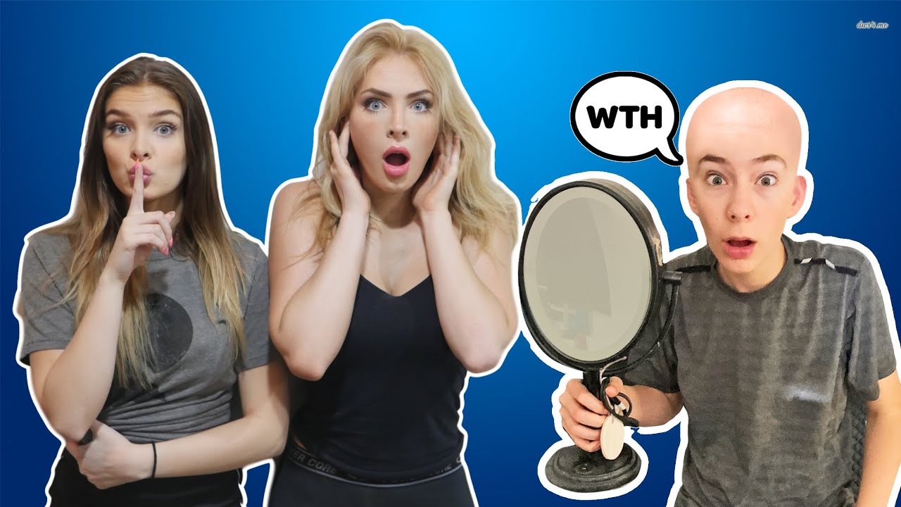 Who Can Pull the Best Prank? I shaved my head! **Sisters React**  💰😂| Sawyer Sharbino