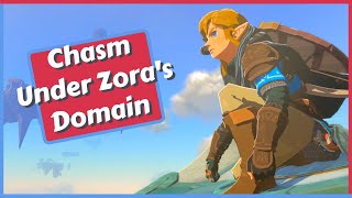 Chasm Under Zora's Domain Location in Zelda Tears of the Kingdom