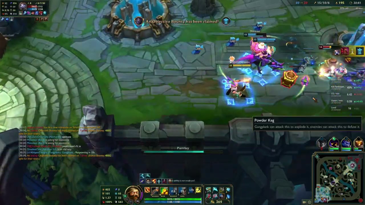 what I like when I respawn