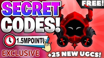 🎁NEW CODES RELEASED!⚡ UGC Steal Points Working Codes OCTOBER 2025 | Roblox UGC Steal Points