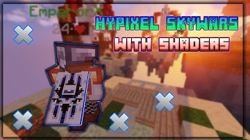 Skywars with shaders (Hypixel skywars)