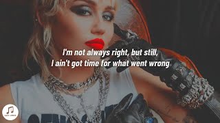 Miley Cyrus - Thousand Miles (Lyrics) ft Brandi Carlile