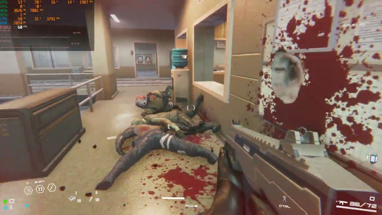 Shell Soldier Demo - тест I7 4770 16 GB DDR3 RTX 3050 (8GB) (часть 4)