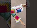 CASAQUINHO DE SQUARES COM FIO MALU  #crochêfácil #crochetpatterns #blusadecroche #crocheting