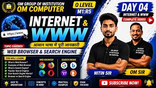 Types of Website? | Internet & WWW Day 04 | O Level Hindi | M1:R5 | Om Computer
