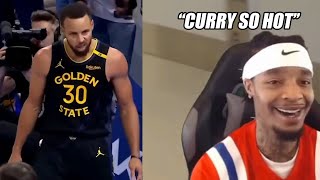 FlightReacts Last Glazing Curry Moments Before He Glaze Him in Real Life!