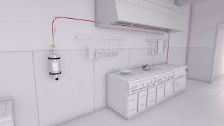 FireDETEC Fire Suppression System for Commercial Kitchens