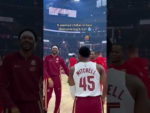 WELCOME BACK ICE LetEmKnow Cavs Cleveland NBA 