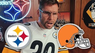Dad Reacts to Steelers vs Browns (Week 1)