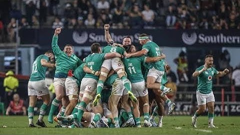 🏉 INCREDIBLE SCENES! Ciaran Frawley's Last-Minute DROP GOAL Wins It for IRELAND VS SPRINGBOKS