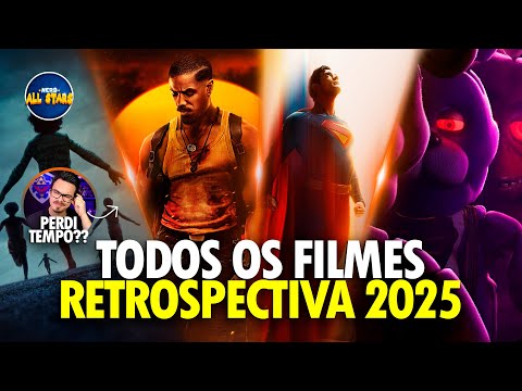TODOS OS FILMES QUE EU ASSISTI EM 2025 | Retrospectiva 2025