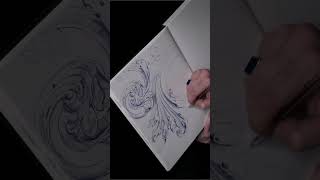 #tattoosketch #acanthus #baroquetattoo #drawingtimelapse