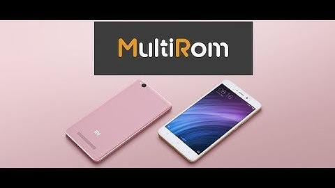 Install & Preview Redmi 4A - Face Unlock - Miui 9 Stable - Android 7.1.2 Multirom