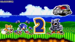 Sonic 2 - Alternate Sprites V2 [1080p/60fps] - Sonic Hack