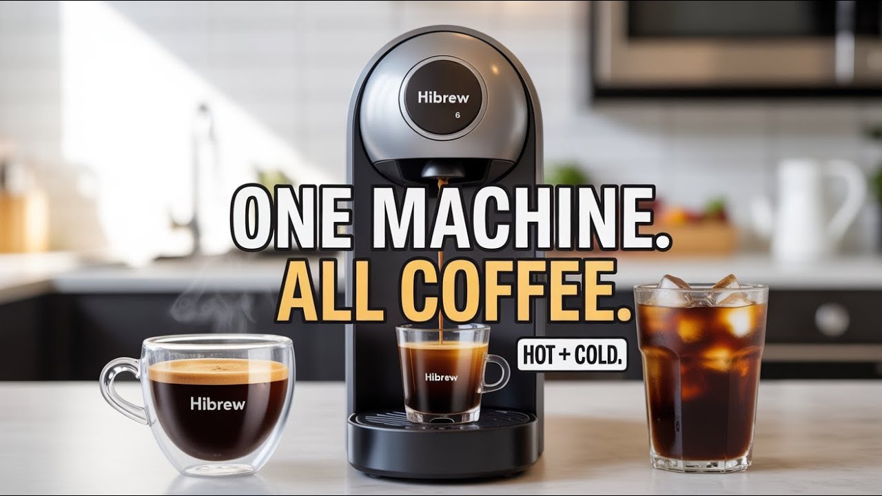 HiBREW H1B Review – Best 6-in-1 Coffee Machine 2026 | Hot & Cold Espresso + Capsule + Ground Coffee