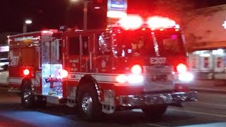 LAFD Engine 207 Responding