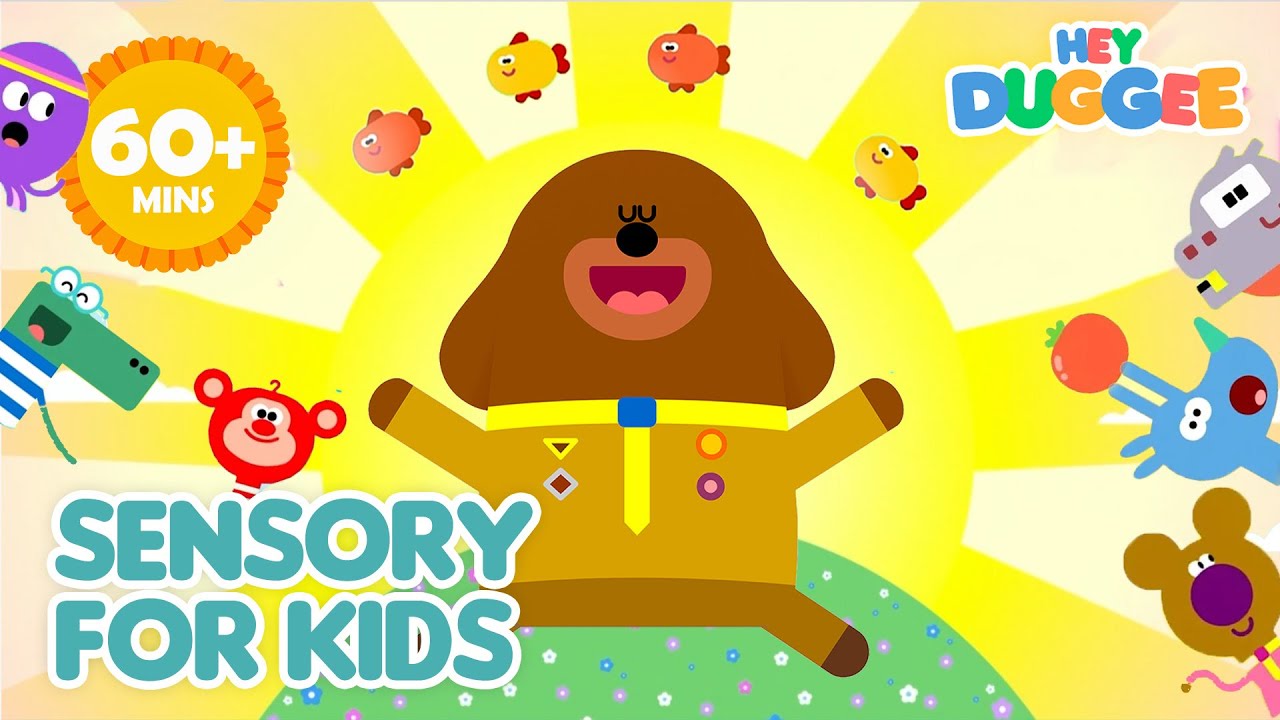 Sensory Marathon | 60+ Minutes | Hey Duggee