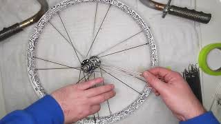 Lowrider Bicycle - Lacing Custom Painted Rims