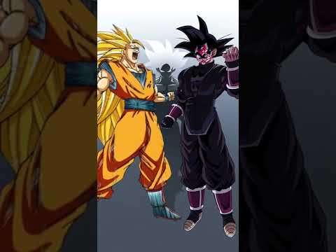 Goku vs Goku black | who is strongest