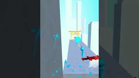 Sword Play | Ninja Slice Runner 3D || All levels Gameplay Android #Shorts