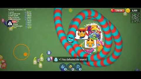 Wormszone.io live stream biggest worms hunting part (67) || Android / ios gameplay Walkthrough