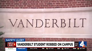 Vanderbilt student robbed on campus